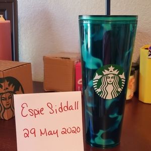 Starbucks Teal Tumbler